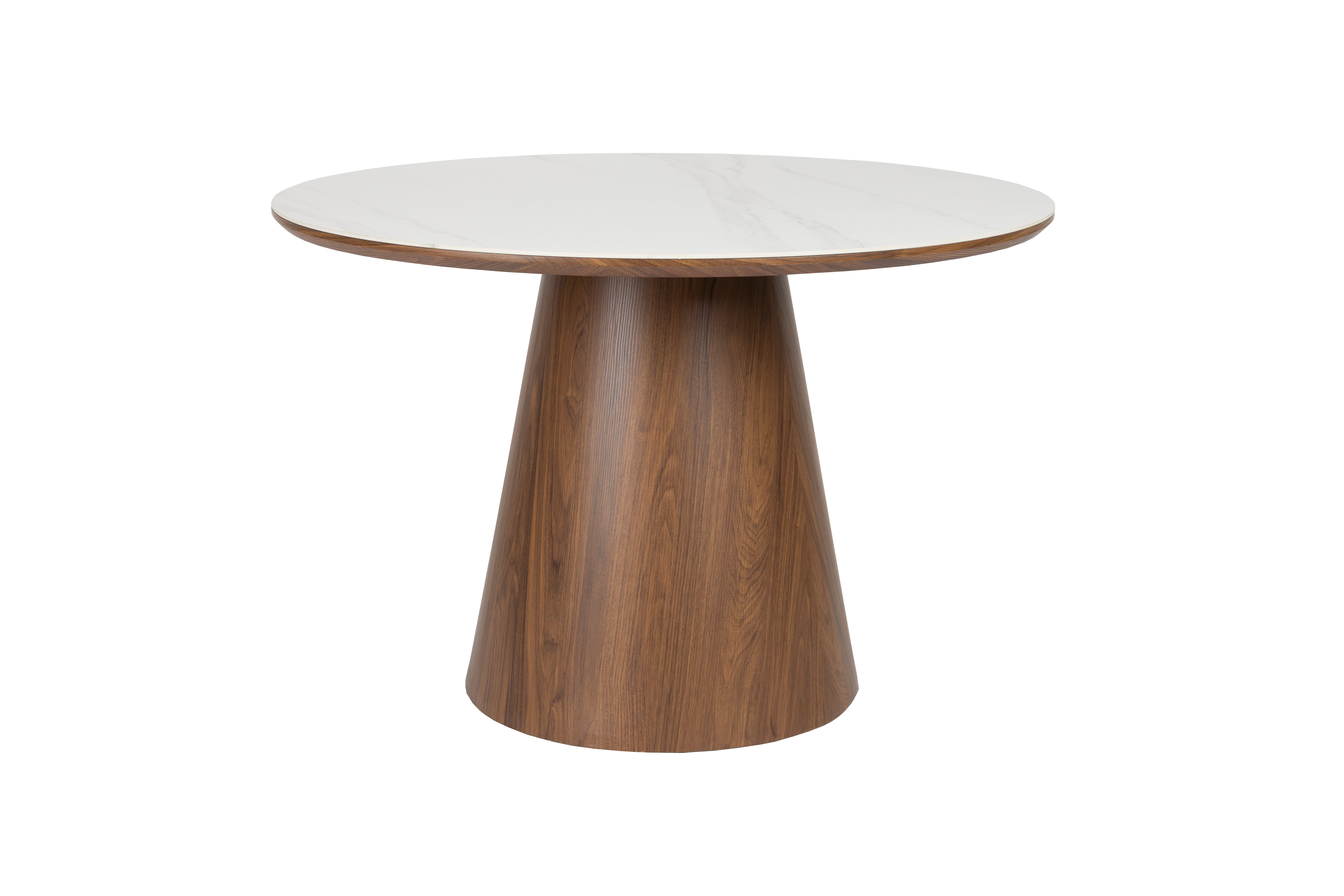 Almira Eettafel Rond Walnoot